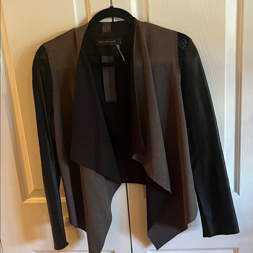 Stella & Jamie Black and Brown Blazer